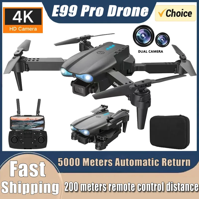 Drone E88Pro Rc 4K - Nowy dron RC E99Pro 4K Profesjonalny