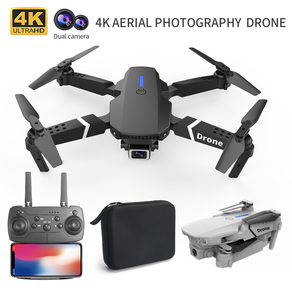 Drone E88 Rc Quadcopter - Dron 2025 E88 Pro Profesjonalny HD