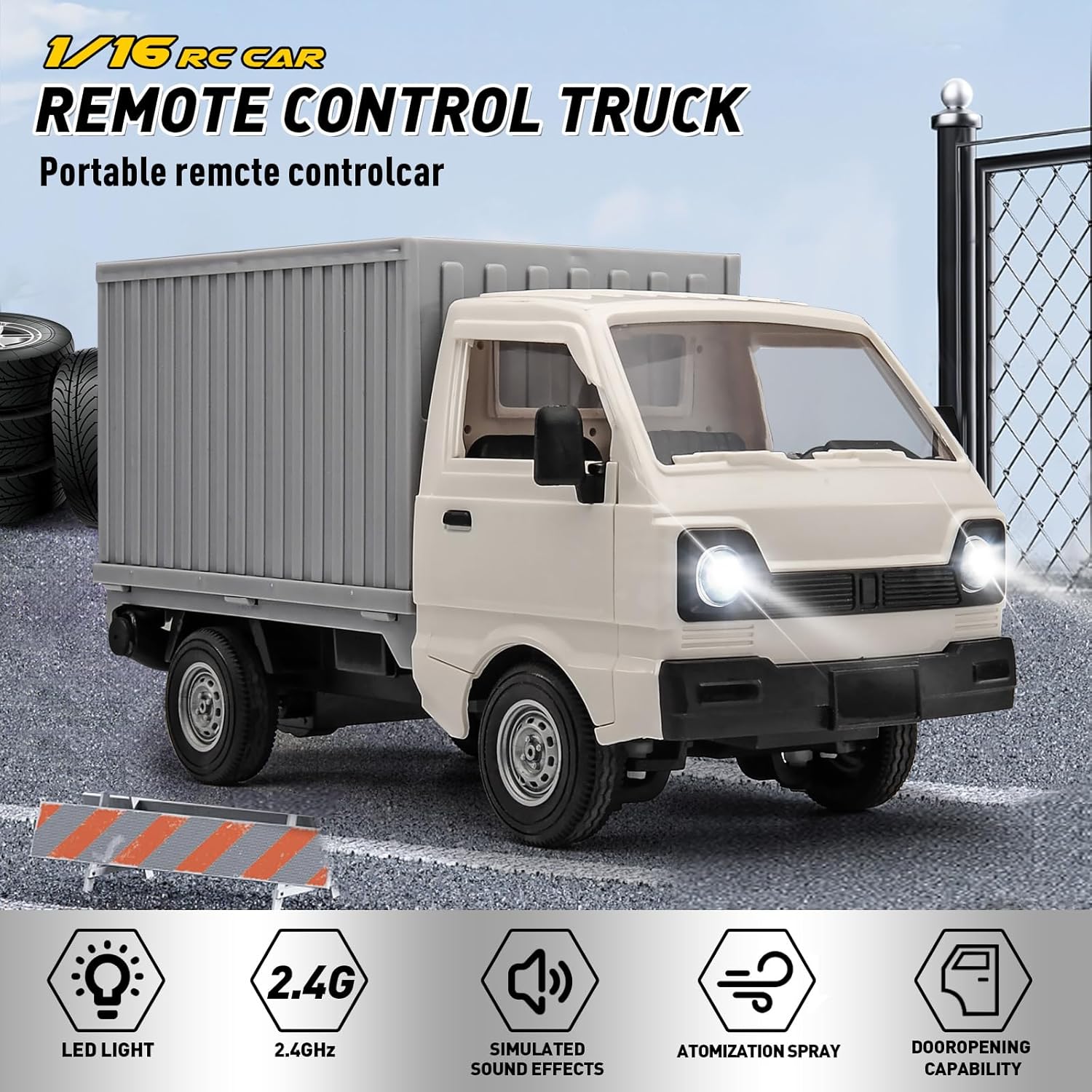 Drone Lidi Rc - KF21 RC Truck 1:16 2.4GHZ Samochód