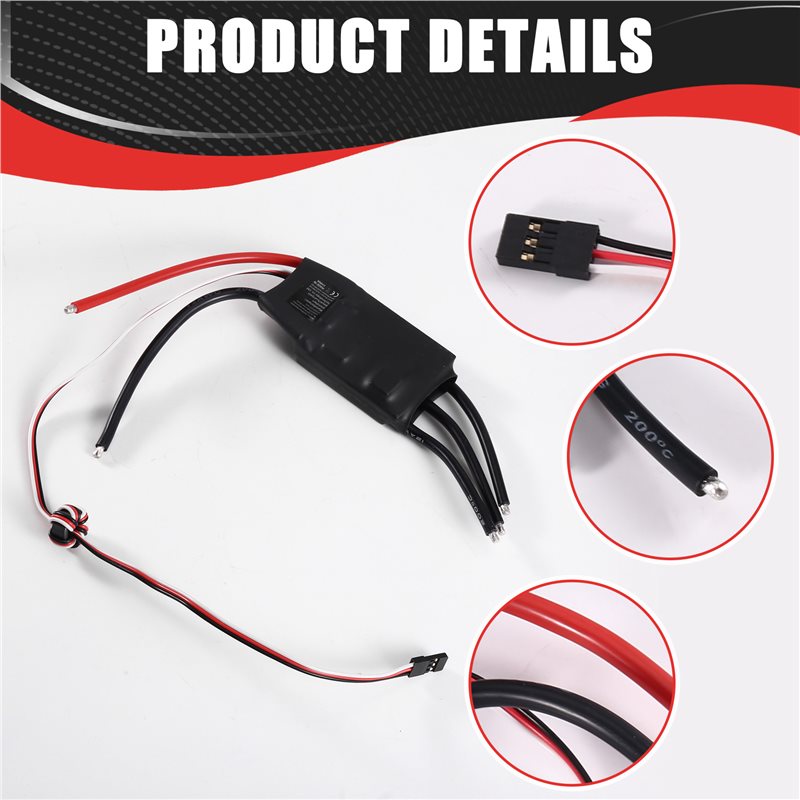 Drone Rc Quadcopter Controller - Najlepszy bezszczotkowy regulator obrotów Best-RC 100A