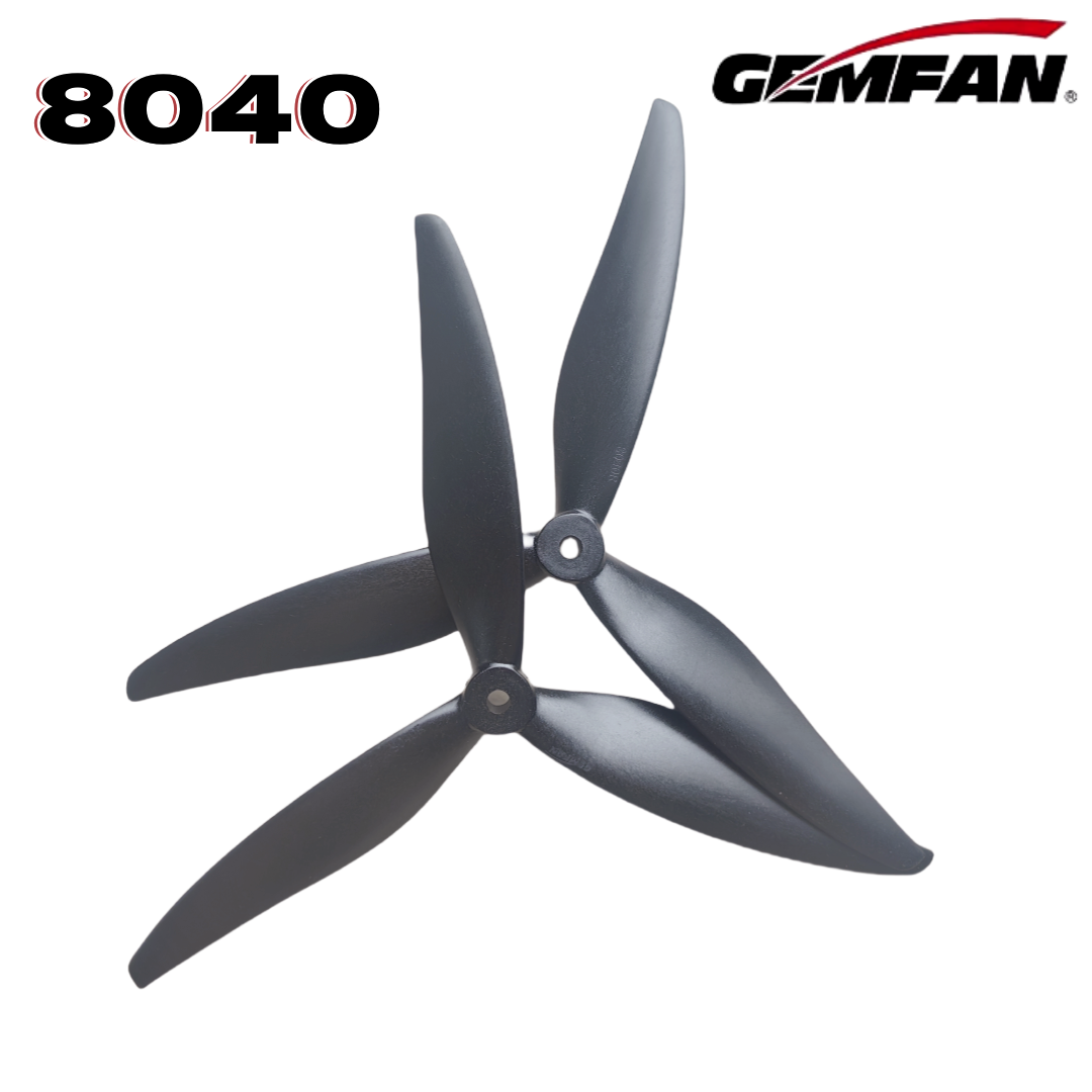 Drone Rc Parts - Śmigła Gemfan 8040 8X4X3 3-łopatowe 8-calowe