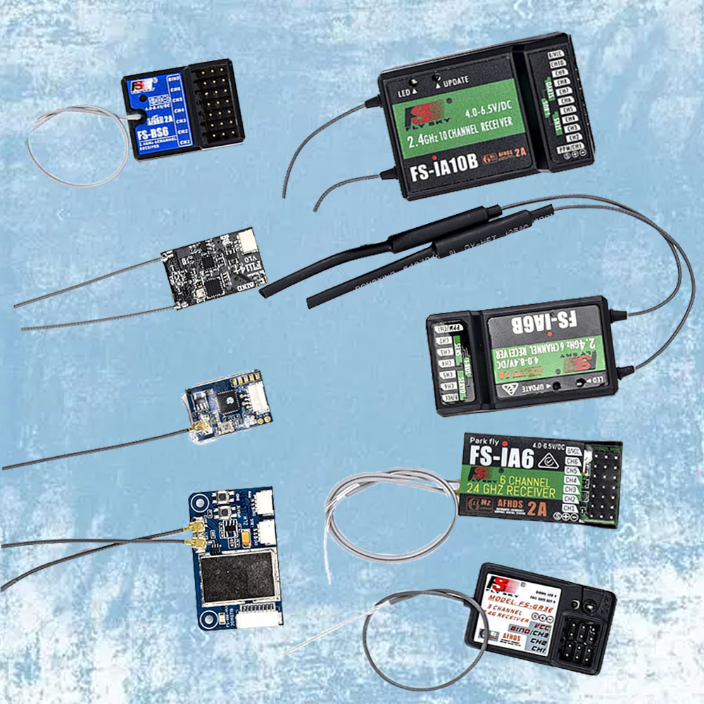 Drone Rc Parts - Odbiornik RC Flysky FS-IA6 IA6B IA10B