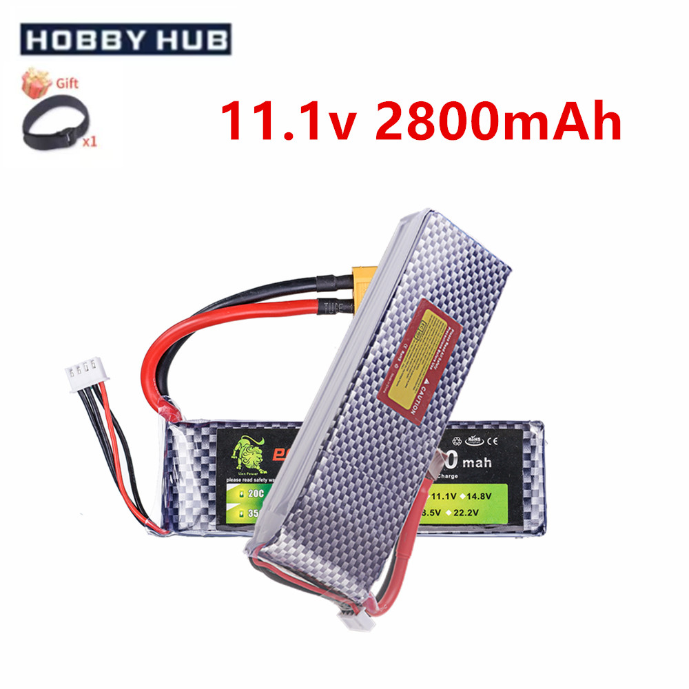 Drone Rc Truck - Akumulator Lipo 3S 11.1V 2800mAh 45C