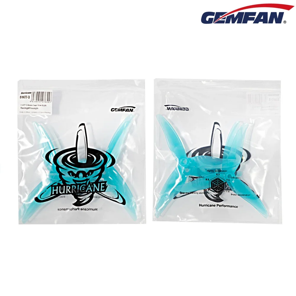 Drone Rc Parts - 10 Par (10CW + 10CCW) Gemfan
