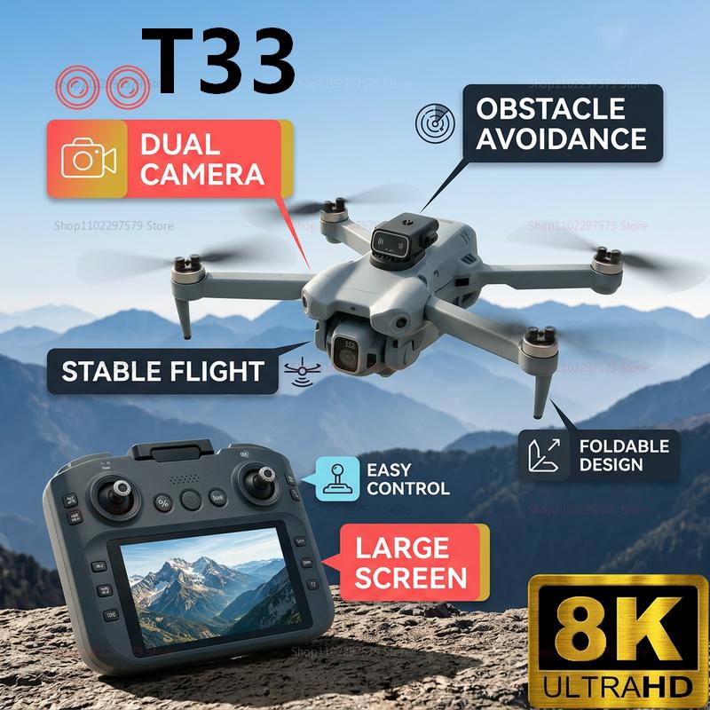 Drone Rc Folding - Nowy dron RC T33 2026 z