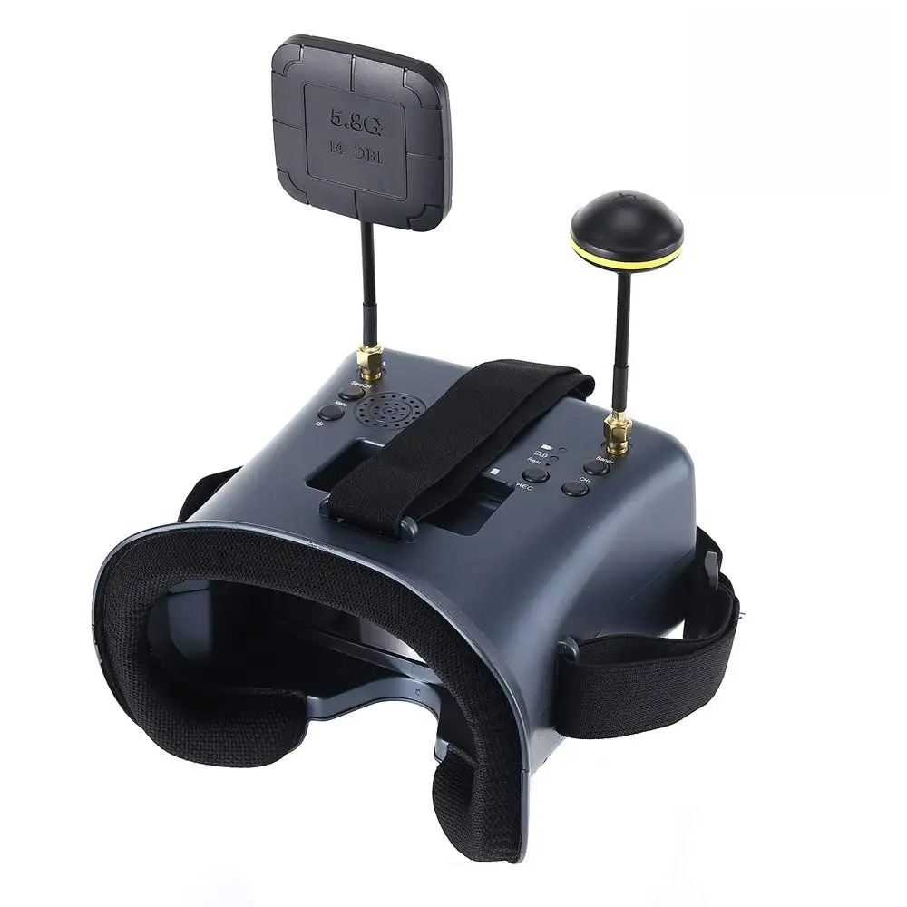 Fpv Goggles Headset - 5.8G 40CH 4.3 Inch 800*480 Video
