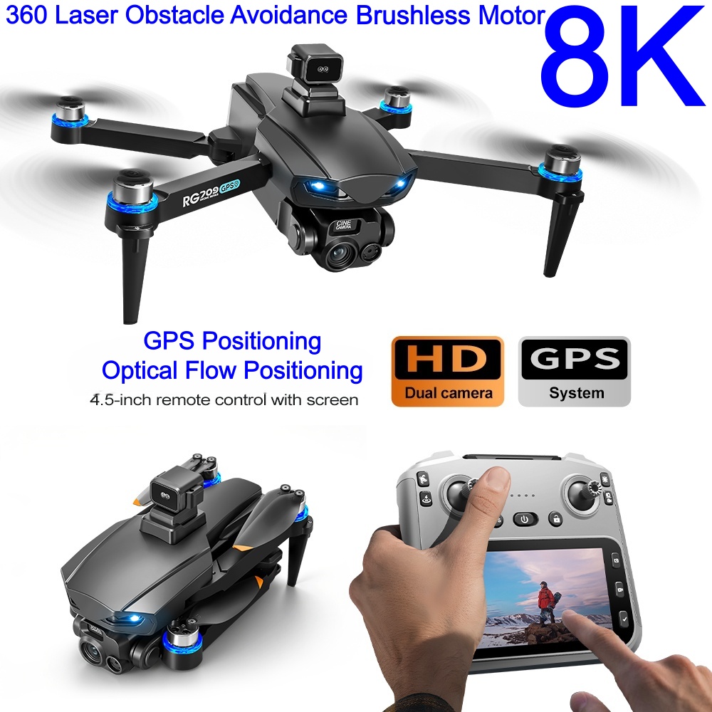 Drone Rc Folding - Nowy dron 8K z kamerą HD,