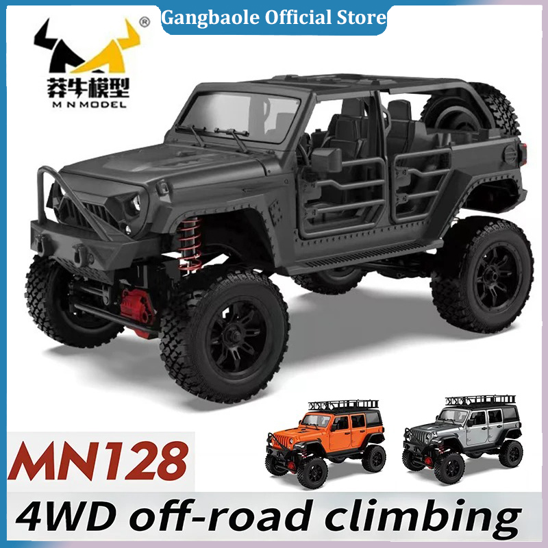 Drone Lidi Rc - Samochód RC Crawler 4x4 MN128 2.4G