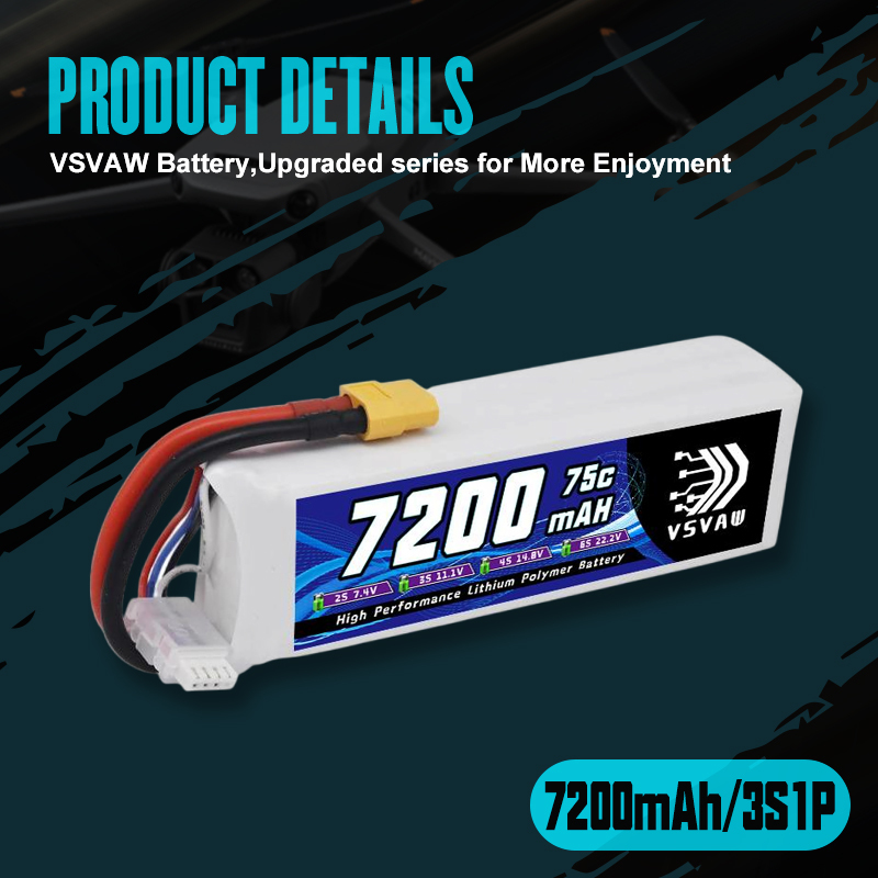 Akumulator Lipo VSVAW 3S 11.1V – Drone Rc Truck recenzja i cena