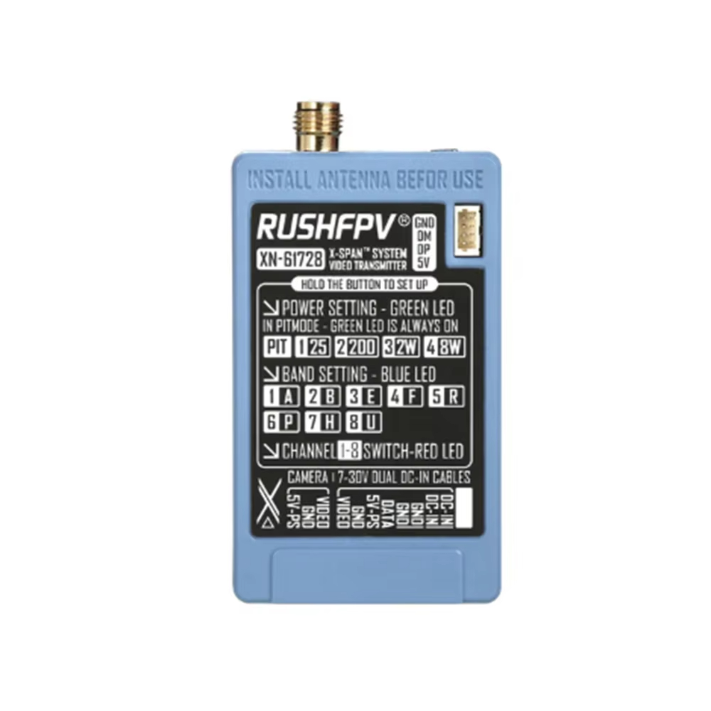 RUSHFPV 6.1‑7.2G 8W X61728 VTX – Drone Rc Accessories recenzja i cena