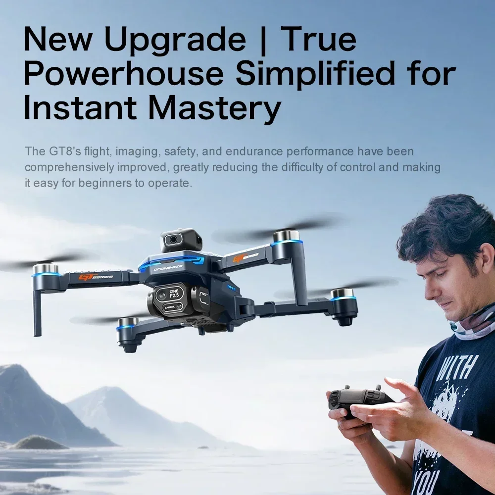 Dron 4K HD GT8 Kamera Unikanie – Drone E88Pro Rc 4K recenzja i cena