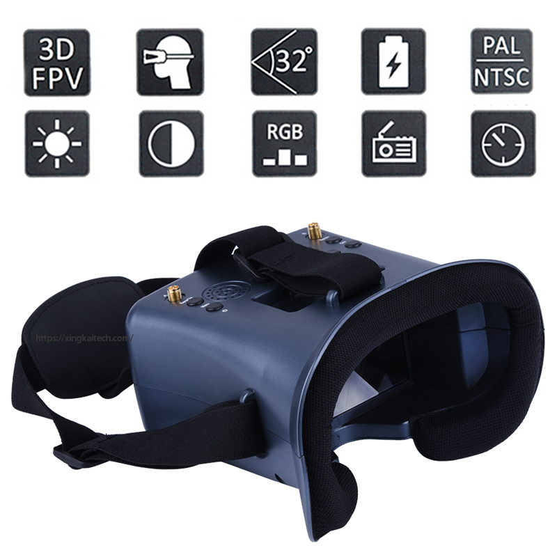 Okulary FPV do dronów 5.8G 40C – Fpv Goggles Headset recenzja i cena