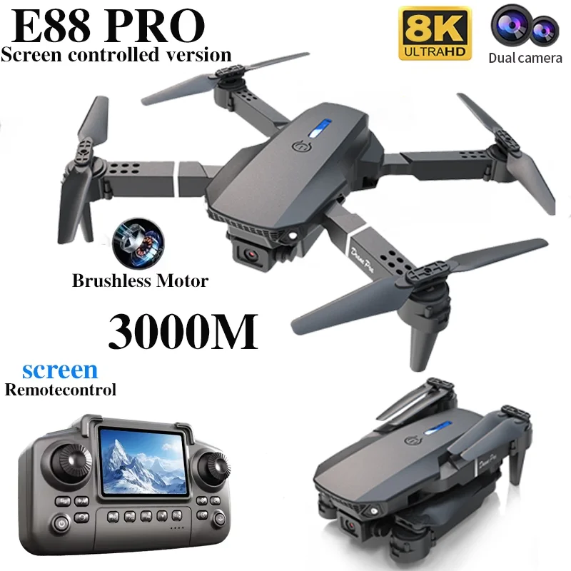 Profesjonalny dron E88 PRO z e – Drone E88 Rc Quadcopter recenzja i cena