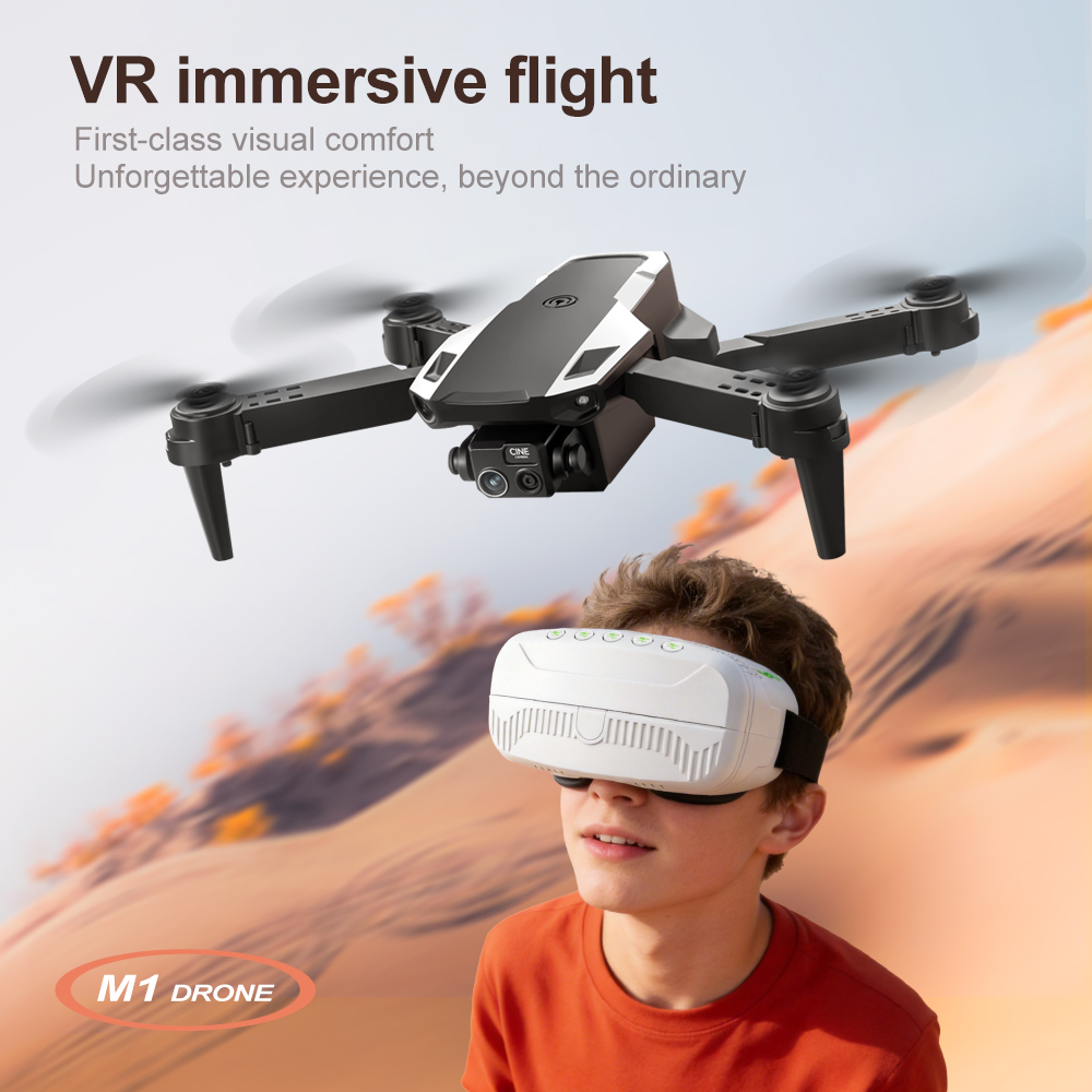 Składany dron GPS Lenovo M1/M1 – Drone E88Pro Rc 4K recenzja i cena