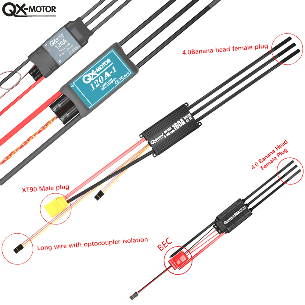 Seria QX-MOTOR Brushless ESC - – Drone Rc Quadcopter Controller recenzja i cena