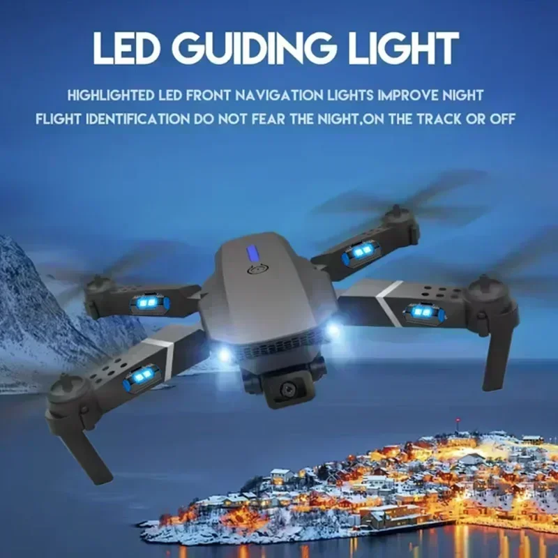 E88 Pro WIFI FPV Drone Wide An – Drone E88Pro Rc 4K recenzja i cena
