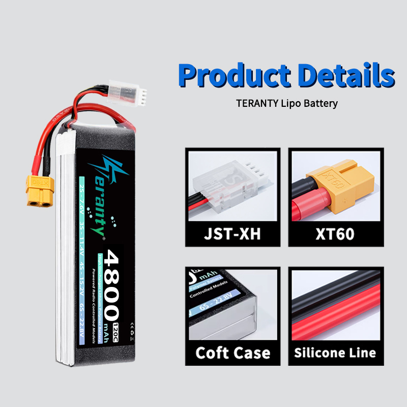 TERANTY 3S 4800mAh Akumulator  – Drone Rc Truck recenzja i cena
