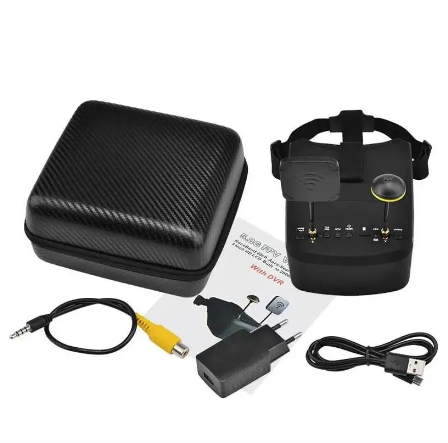 Okulary FPV SmCp5.8G 40CH 5 ca – Fpv Goggles Headset recenzja i cena