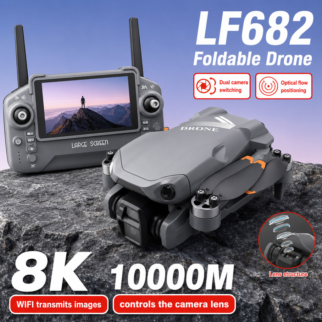 Zdjęcia lotnicze z drona LF682 – Drone Dji Rc Pro recenzja i cena