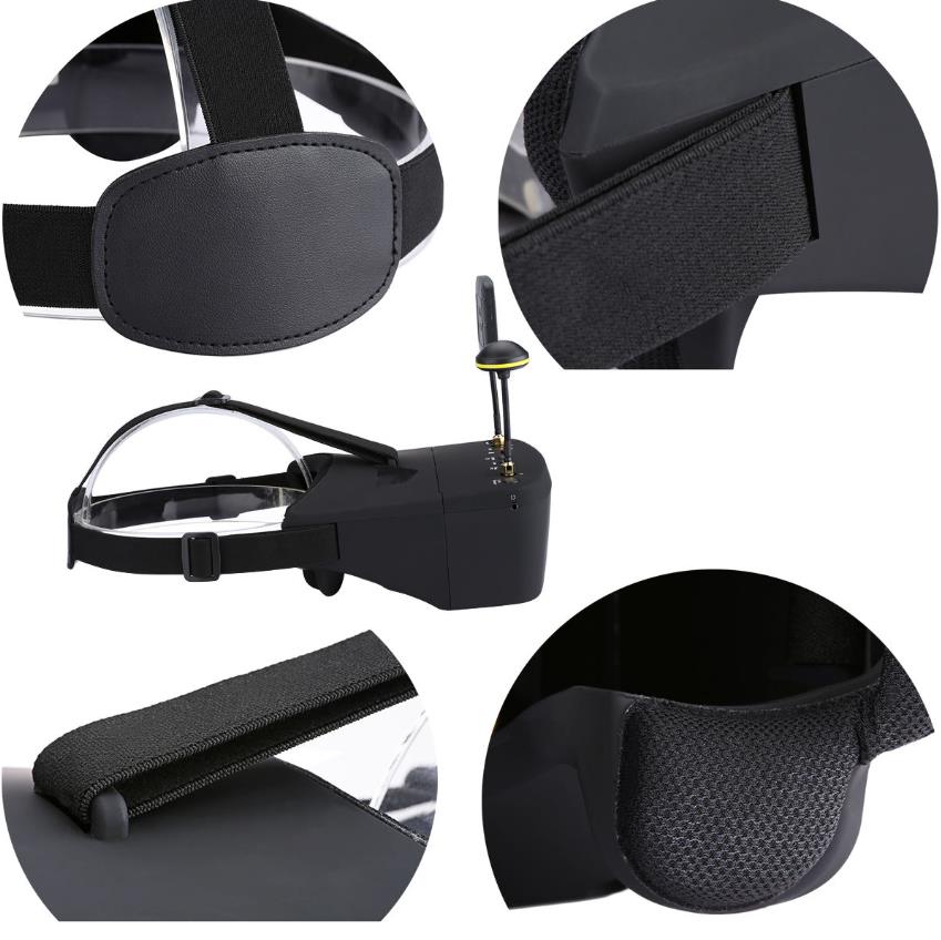 Okulary FPV EV800D 5.8G 40CH 5 – Fpv Goggles Headset recenzja i cena