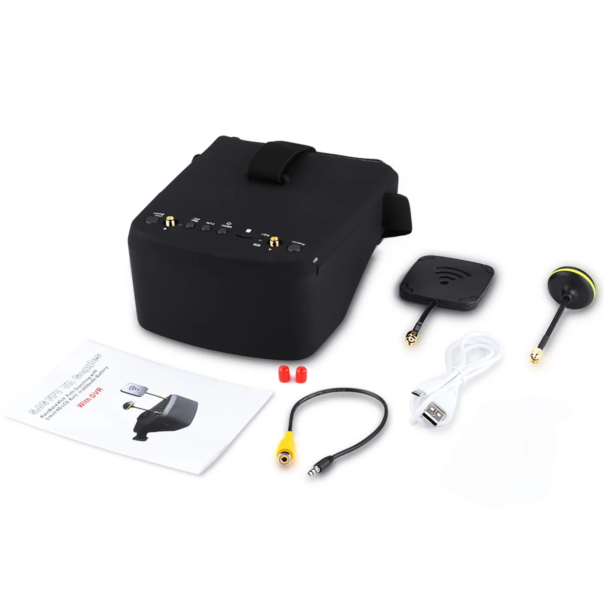 Okulary FPV EV800D 5.8G 40CH 5 – Fpv Goggles Headset recenzja i cena