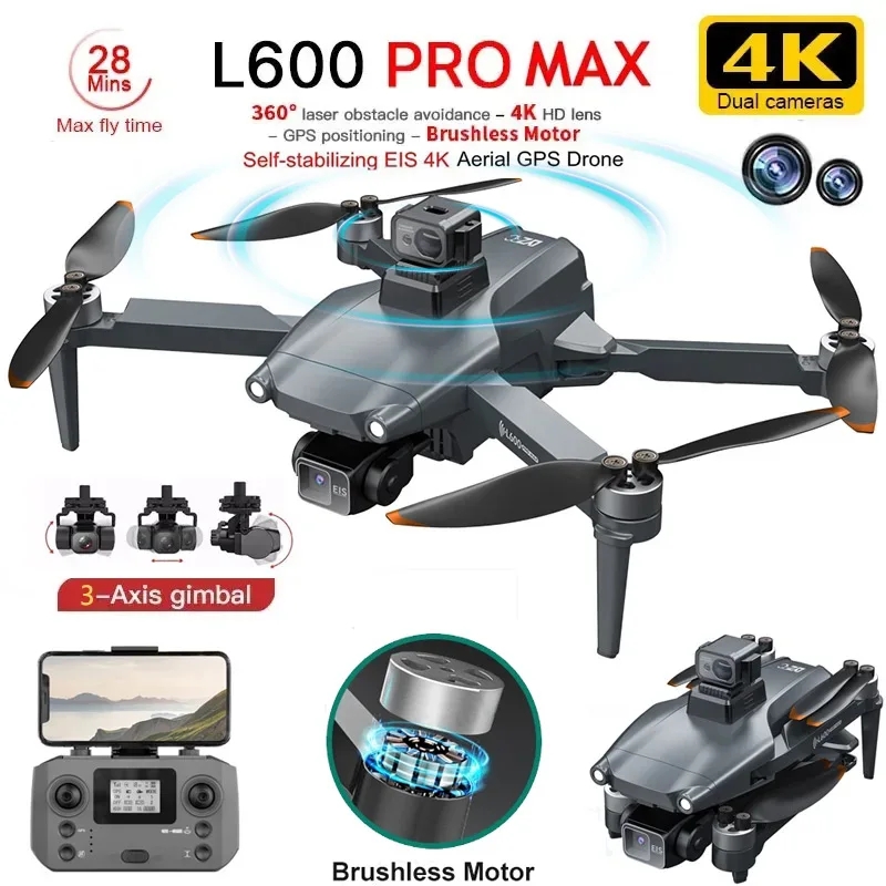 L600 PRO MAX GPS Drone Profesj – Drone E88Pro Rc 4K recenzja i cena