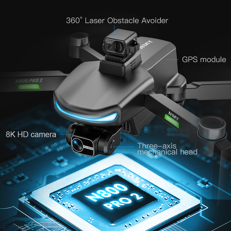 N800 PRO 2 GPS Dron Profesjona – Drone E88Pro Rc 4K recenzja i cena