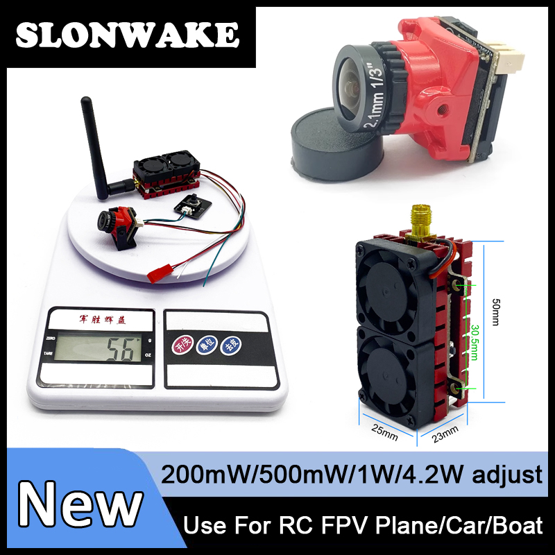 SLONWAKE 5.8G 48CH 4.2W VTX Tr – Fpv Goggles Headset recenzja i cena