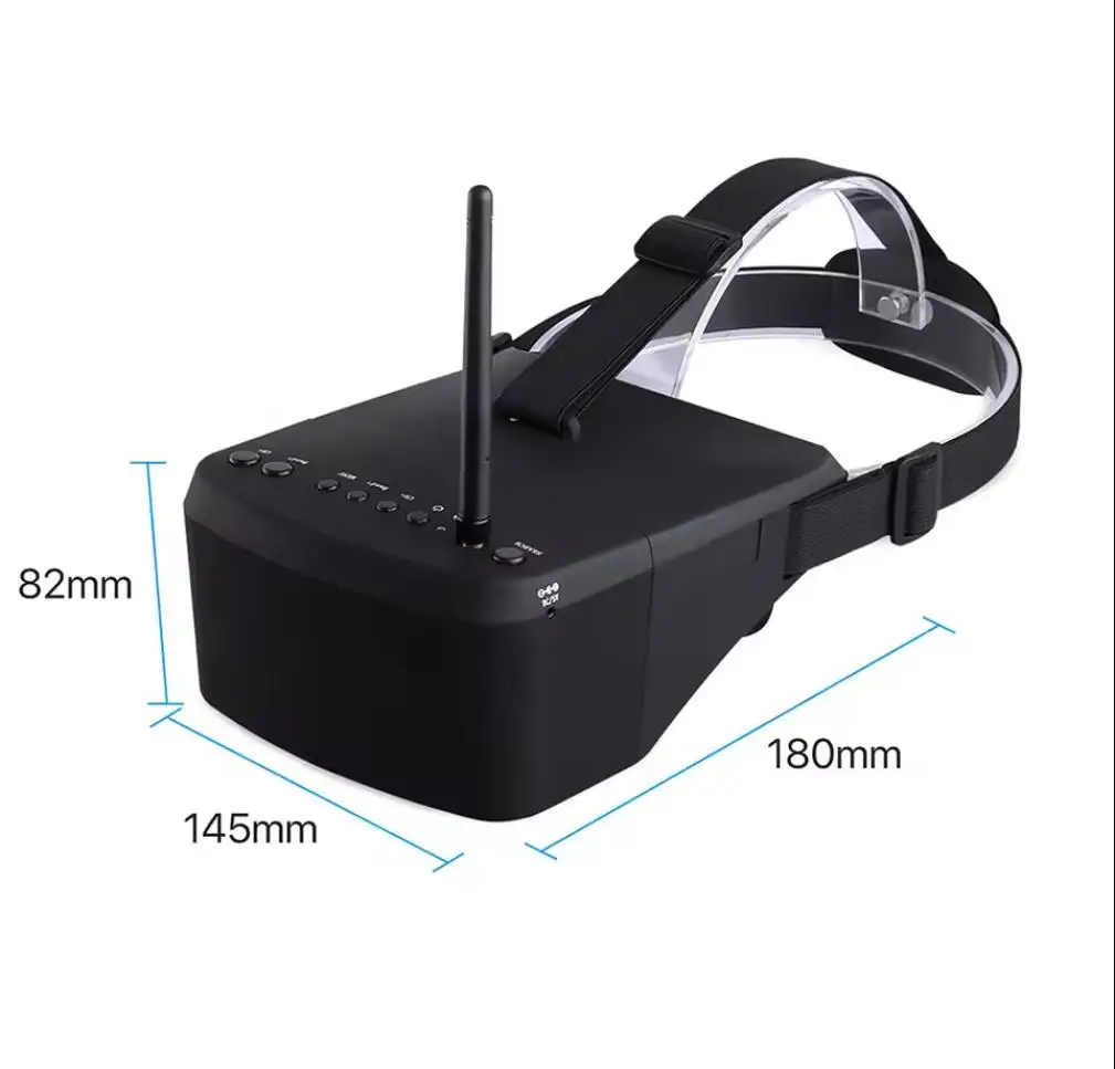 Okulary FPV SmCp5.8G 40CH 5 ca – Fpv Goggles Headset recenzja i cena