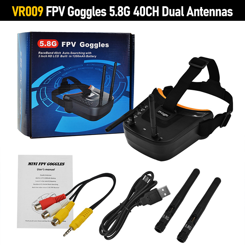 Okulary FPV VR009 z 3.0-calowy – Fpv Goggles Headset recenzja i cena