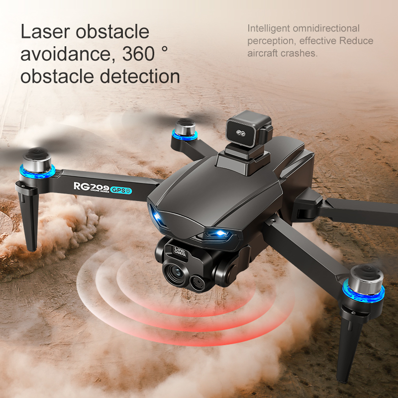 Nowy dron 8K z kamerą HD, lase – Drone Rc Folding recenzja i cena