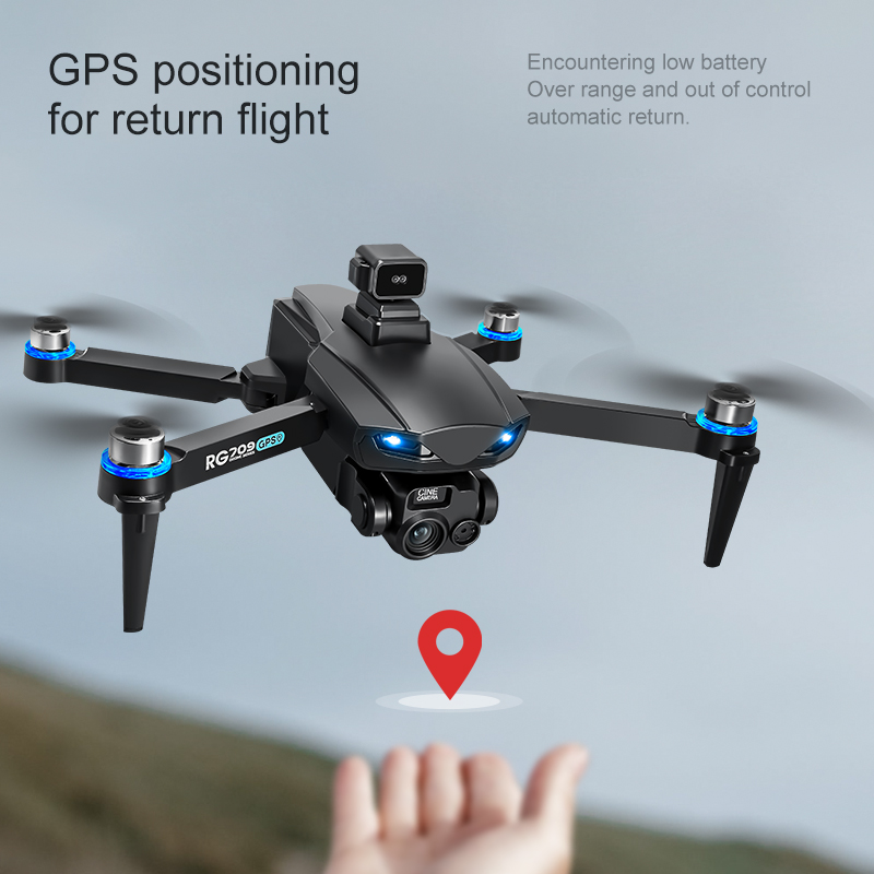 Nowy dron 8K z kamerą HD, lase – Drone Rc Folding recenzja i cena