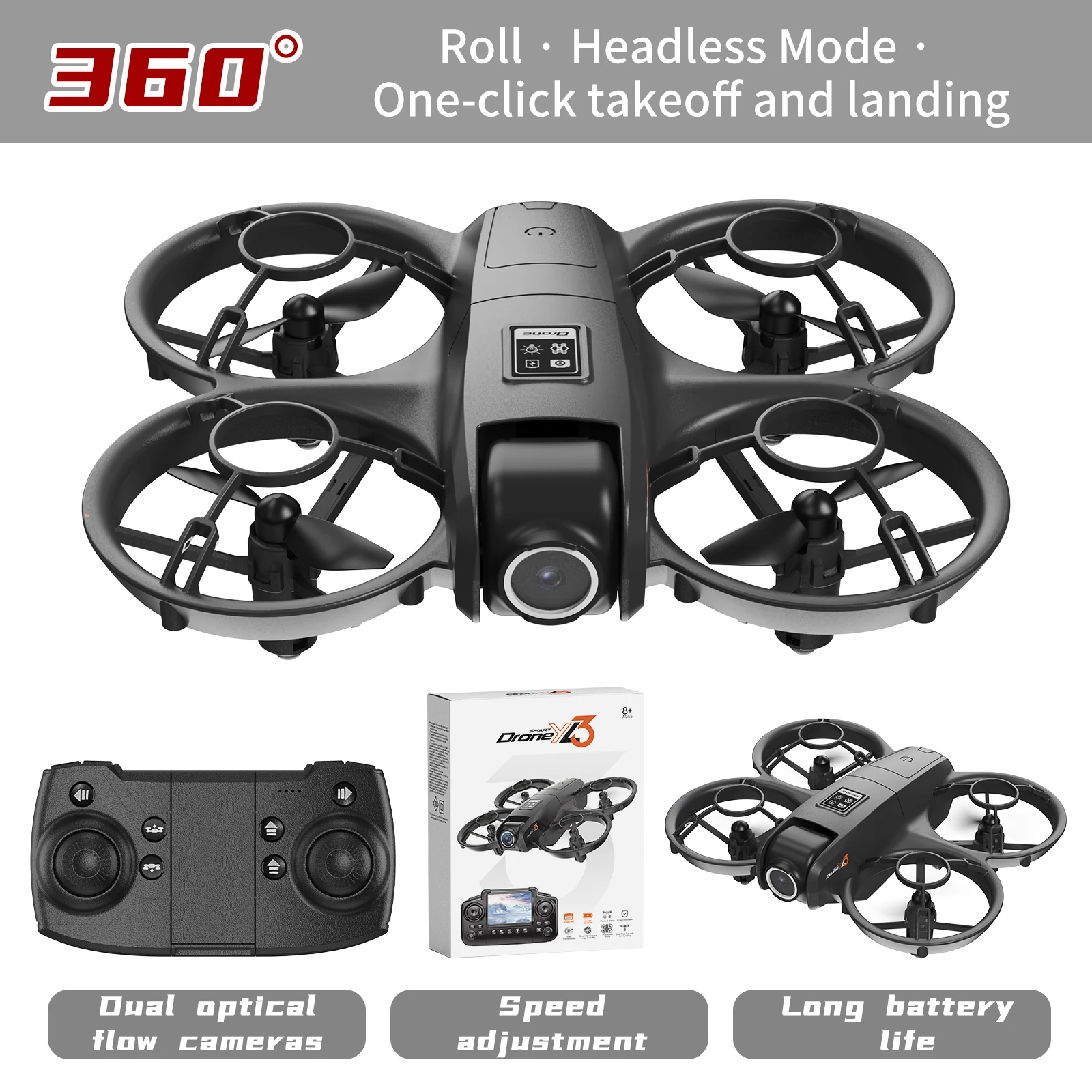 Nowy dron RC YL3 8K 1080P z sz – Drone E88Pro Rc 4K recenzja i cena