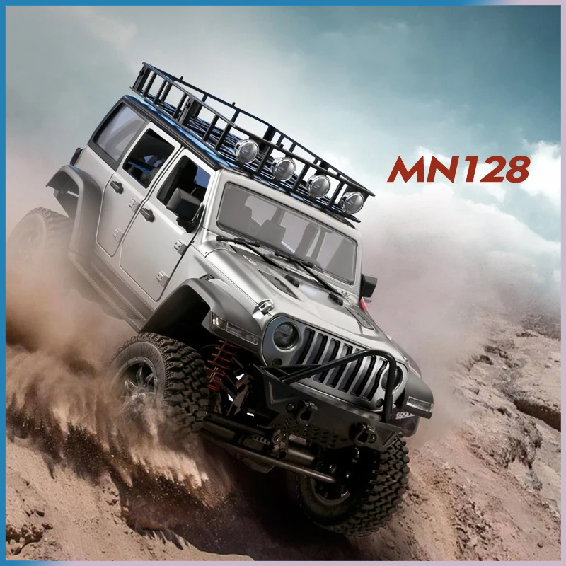 Samochód RC Crawler 4x4 MN128  – Drone Lidi Rc recenzja i cena