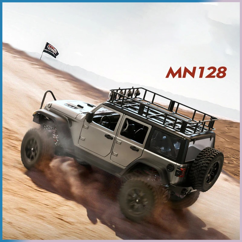 Samochód RC Crawler 4x4 MN128  – Drone Lidi Rc recenzja i cena