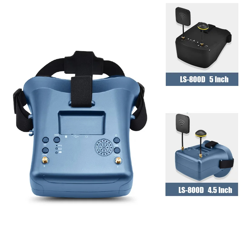 Okulary FPV LS-800D 5.8G 40CH  – Fpv Goggles Headset recenzja i cena