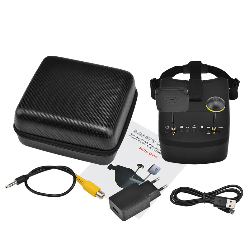 Okulary FPV LS-800D 5.8G 40CH  – Fpv Goggles Headset recenzja i cena